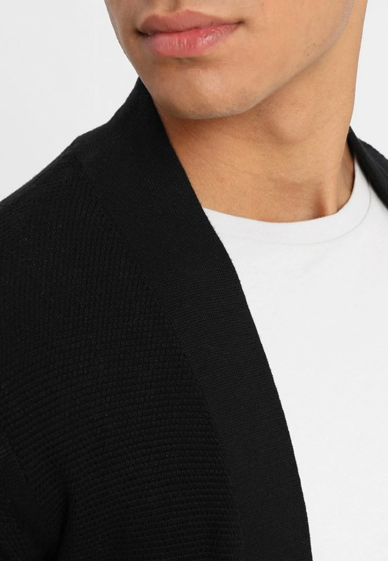 Pier One Hombre Chaqueta De Punto - Black 7 Pier One Hombre Chaqueta De Punto - Black - Imagen 5