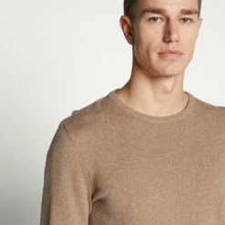 Pier One Hombre Jersey De Punto - Mottled Beige -Ofertas Pier One Tienda 335bf7026dc54e42988824cf79787f9f