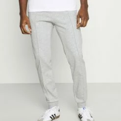 Pier One Hombre Pantalones Deportivos - Mottled Light Grey