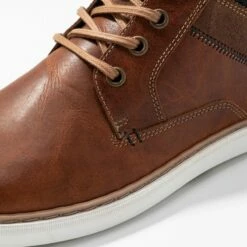 Pier One Hombre Zapatillas Altas - Cognac -Ofertas Pier One Tienda 34d98627b6f64b5eba0a816a361893ff