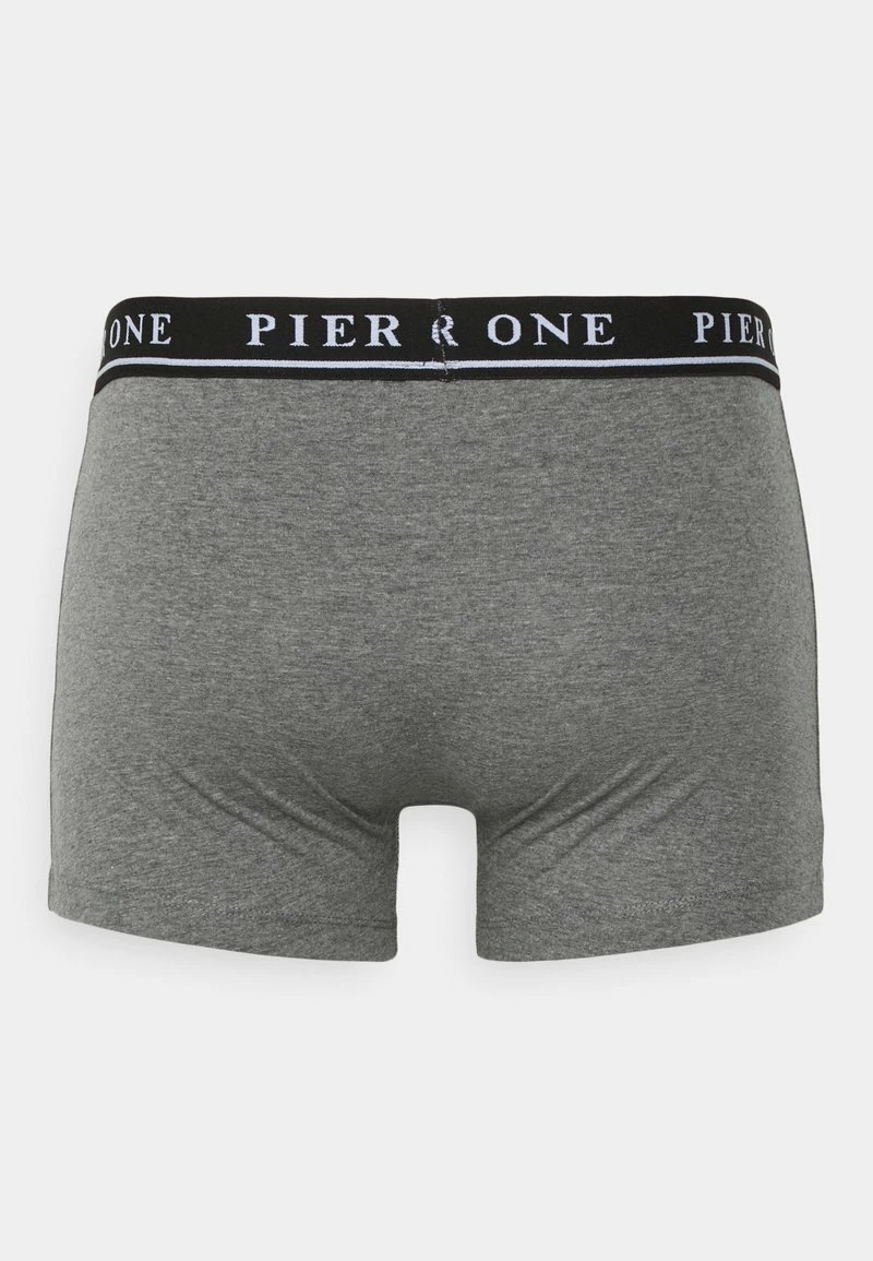 Pier One 5 PACK - Culotte - Black/mottled Dark Grey, Hombre 5 Pier One 5 PACK - Culotte - Black/mottled Dark Grey, Hombre - Imagen 3