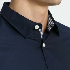 Pier One Hombre Camisa - Dark Blue -Ofertas Pier One Tienda 392a50c74ea74730a0dbb567c3dbd195