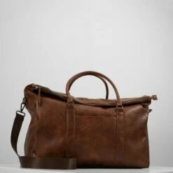 Pier One Unisexo UNISEX - Bolsa De Fin De Semana - Dark Brown