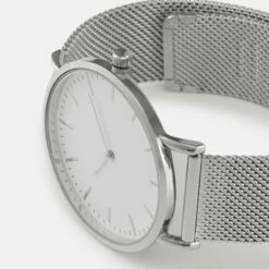 Pier One Unisexo Reloj - Silver-coloured -Ofertas Pier One Tienda 3b98a43ae58e4cefa8484929d26640b9