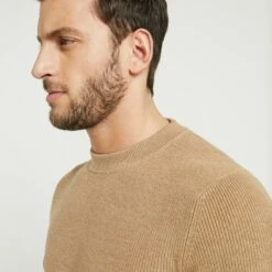 Pier One Hombre Jersey De Punto - Camel -Ofertas Pier One Tienda 3d82227078be48238c45536531ed6056