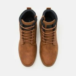 Pier One Hombre Zapatillas Altas - Cognac -Ofertas Pier One Tienda 3de1bf4946344e27b9ccb853c73e9b73