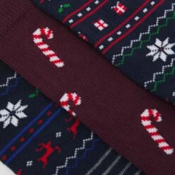 Pier One Hombre XMAS GIFT BOX 3 PACK - Calcetines - Dark Blue/bordeaux/red -Ofertas Pier One Tienda 3ed892cbc52944bd811fef40de434aa9