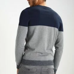 Pier One Jersey De Punto - Mottled Grey/dark Blue, Hombre -Ofertas Pier One Tienda 412650e4b1ce4d44a008b33687670614