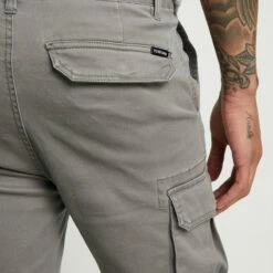 Pier One Pantalones Cargo - Grey, Hombre -Ofertas Pier One Tienda 435cf21acb894cf8af9bc2488e971496