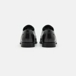 Pier One Hombre LEATHER - Zapatos Con Cordones - Black -Ofertas Pier One Tienda 451c1e2307304f8aa2e8ab416c6a8397