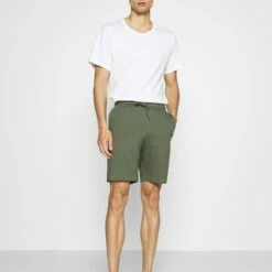 Pier One Hombre LOUNGE STRIPED SHORTS - Pantalón De Pijama - Khaki/black -Ofertas Pier One Tienda 47b3076d8eee46cdbade631dc74cd086