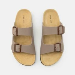 Pier One Hombre UNISEX - Pantuflas - Stone -Ofertas Pier One Tienda 47b80b1f1fd548c6b3cd4bf590fe8b2b