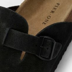 Pier One Unisexo Sandalias Planas - Black -Ofertas Pier One Tienda 49ad5f600d3442eb8792429329a81ccf