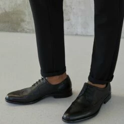 Pier One LEATHER - Zapatos Con Cordones - Black, Hombre -Ofertas Pier One Tienda 4a46421a485a44fd892e43b8b407a28c