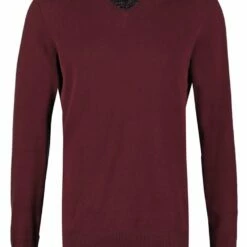 Pier One Hombre Jersey De Punto - Bordeaux -Ofertas Pier One Tienda 4a6af327e8074a0e8cb97ea554f60eae