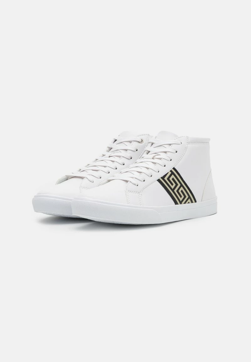 Pier One Hombre Zapatillas Altas - White/gold-coloured 4 Pier One Hombre Zapatillas Altas - White/gold-coloured - Imagen 2