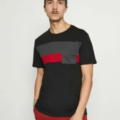 Pier One Hombre Camiseta Básica - Black