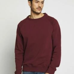 Pier One Hombre 2er Pack CREW NECK - Sudadera - Dark Blue/bordeaux -Ofertas Pier One Tienda 510407879ee34a6abd753a7b8d709b1b