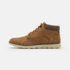 Pier One Hombre Botines Con Cordones - Cognac