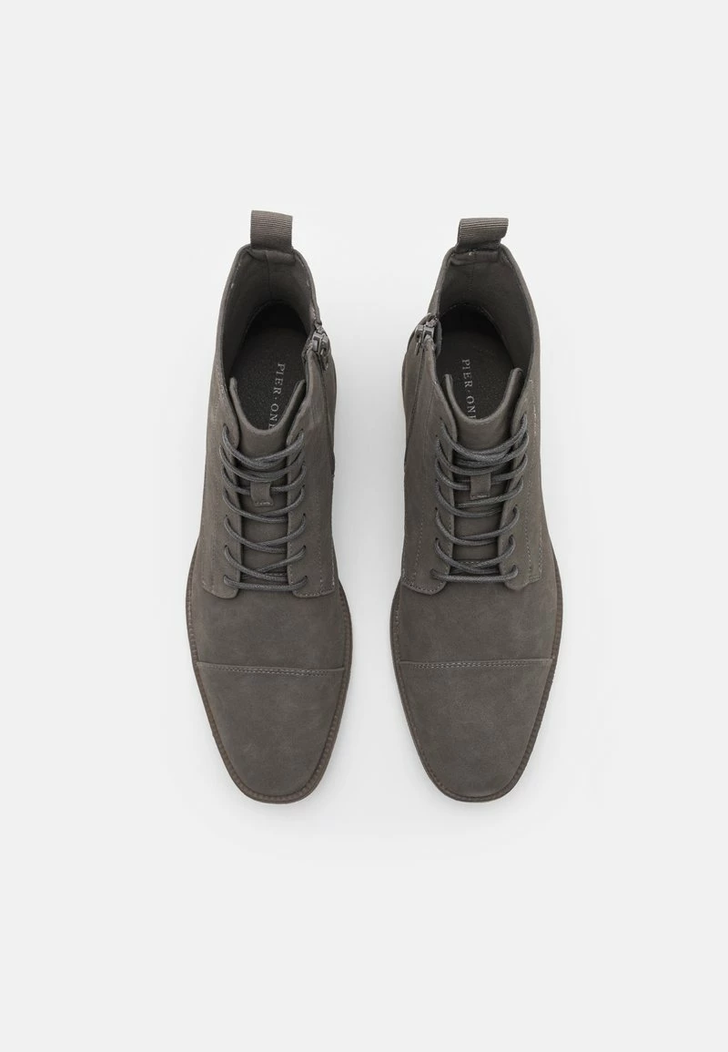 Pier One Hombre Botines Con Cordones - Grey 6 Pier One Hombre Botines Con Cordones - Grey - Imagen 4