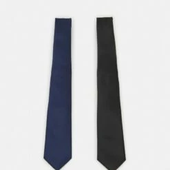 Pier One Hombre 2 PACK - Corbata - Black/blue