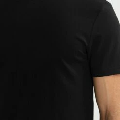 Pier One Hombre 2 PACK - Camiseta Básica - Black -Ofertas Pier One Tienda 52e7e31294f348899fa5797a92d8bc1b