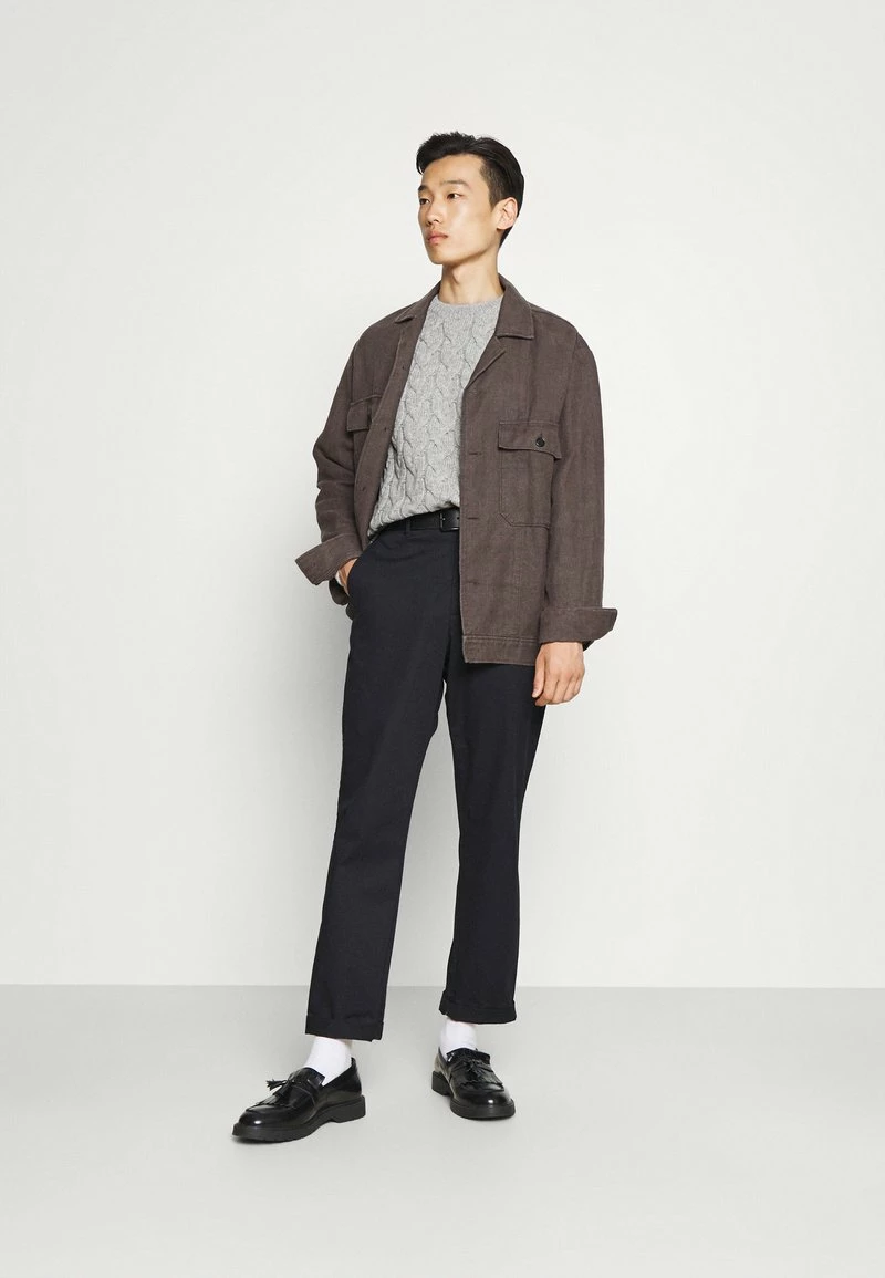 Pier One Hombre Jersey De Punto - Mottled Light Grey 4 Pier One Hombre Jersey De Punto - Mottled Light Grey - Imagen 2