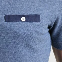 Pier One Hombre Polo - Blue Melange -Ofertas Pier One Tienda 5386d099e0134dfb9f1431e19db2ae7f