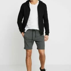 Pier One Hombre Pantalones Deportivos - Mottled Dark Grey -Ofertas Pier One Tienda 54bb8de4ba3a406292274c0efa6ace3d