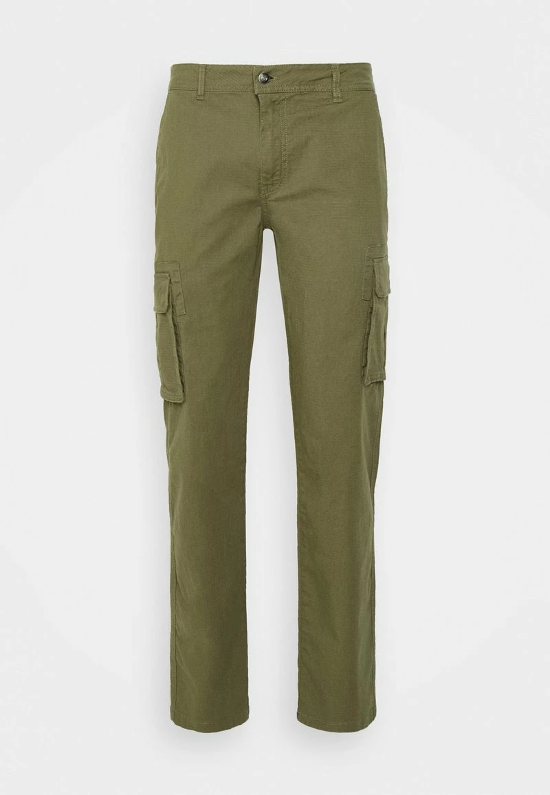 Pier One Hombre Pantalones Cargo - Olive 8 Pier One Hombre Pantalones Cargo - Olive - Imagen 6