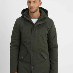 Pier One Hombre Parka - Dark Green