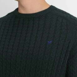 Pier One Hombre Jersey De Punto - Mottled Dark Green -Ofertas Pier One Tienda 57135d716ea04a579655d27a9bc59ae3