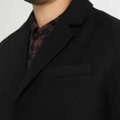 Pier One Hombre Abrigo Clásico - Black -Ofertas Pier One Tienda 59127d4804044eda962154176f37c197