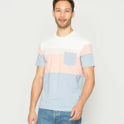 Pier One Hombre Camiseta Básica - Red