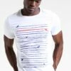 Pier One Camiseta Estampada - White, Hombre -Ofertas Pier One Tienda 5a2bd39e4fd945e989a41ea0b2c47ff1