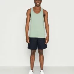 Pier One Hombre 3 PACK - Top - Dark Grey / Green / Bordeaux