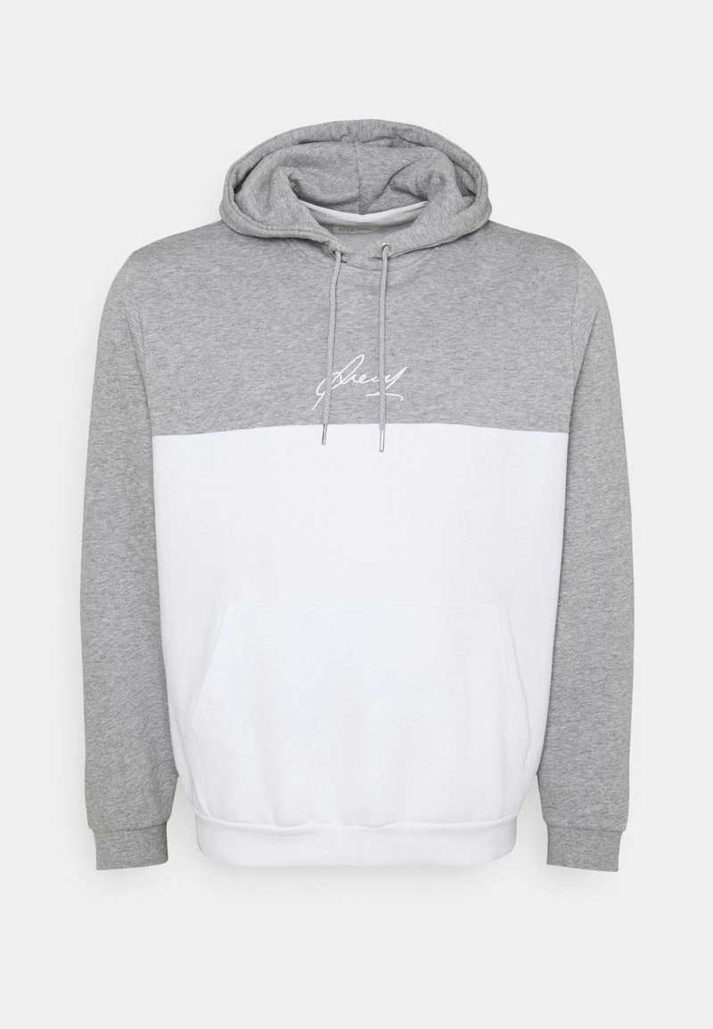 Pier One Hombre Jersey Con Capucha - Light Grey/white 7 Pier One Hombre Jersey Con Capucha - Light Grey/white - Imagen 5