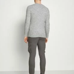 Pier One Hombre Jersey De Punto - Mottled Light Grey -Ofertas Pier One Tienda 5defc4fa812c4698b240102390376431