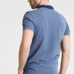 Pier One Hombre Polo - Blue Melange -Ofertas Pier One Tienda 5e671ecaee89452fafd716c12866f051