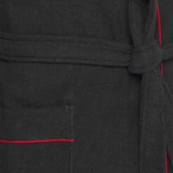 Pier One Hombre Albornoz - Black/red -Ofertas Pier One Tienda 5ec180ec9059472bac869a3b516d20a1