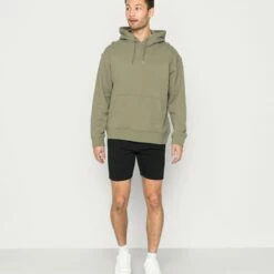 Pier One 2 PACK - Shorts - Black, Hombre