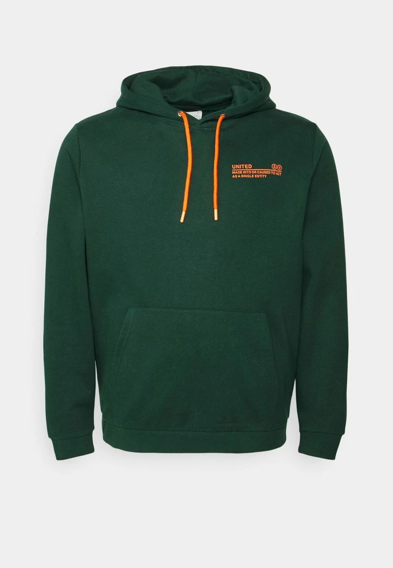 Pier One Jersey Con Capucha - Dark Green, Hombre 3 Pier One Jersey Con Capucha - Dark Green, Hombre