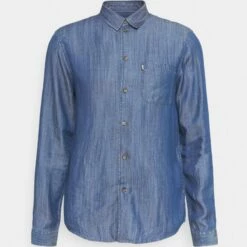 Pier One Hombre Camisa - Dark Blue 12 Pier One Hombre Camisa - Dark Blue -Ofertas Pier One Tienda 69d3db34a48146fa8d38f7809b7522a2