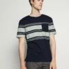 Pier One Hombre Camiseta Estampada - Dark Blue 1 Pier One Hombre Camiseta Estampada - Dark Blue -Ofertas Pier One Tienda 6a1c6222c941432fb499302e53cef0c2