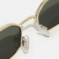 Pier One Unisexo UNISEX - Gafas De Sol - Gold-colured/ Green -Ofertas Pier One Tienda 6ac3d245d0b34c539a46e3b919f963c9
