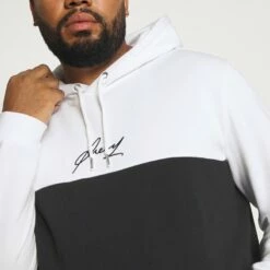 Pier One Hombre Jersey Con Capucha - Black- White -Ofertas Pier One Tienda 6b7dd9f2099744e29f9179b3506ffde0