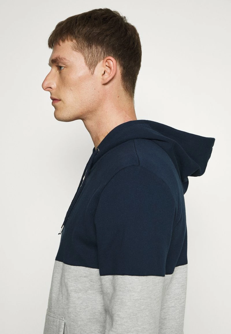 Pier One Hombre Sudadera Con Cremallera - Mottled Grey/dark Blue 6 Pier One Hombre Sudadera Con Cremallera - Mottled Grey/dark Blue - Imagen 4