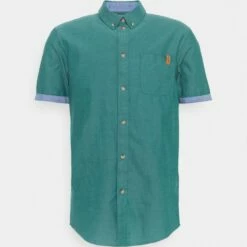 Pier One Camisa - Dark Green, Hombre