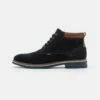 Pier One Hombre LEATHER - Botines Con Cordones - Dark Blue -Ofertas Pier One Tienda 6c71c0dd7b5b46df994ee1ae22ce3273