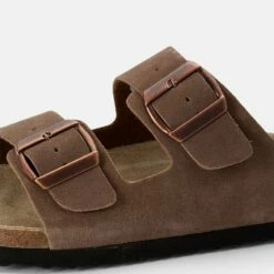 Pier One Unisexo LEATHER UNISEX - Sandalias Planas - Stone -Ofertas Pier One Tienda 6f60895d0404408486c31e9d1af5bd53